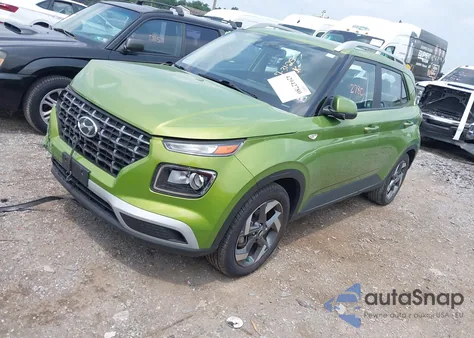 2021 Hyundai Venue Sel из США, поврежденный, VIN KMHRC8A32MU077100